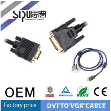 Hot sales! SIPU high quality vga to dvi cable